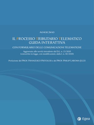 cover image of Il processo tributario telematico